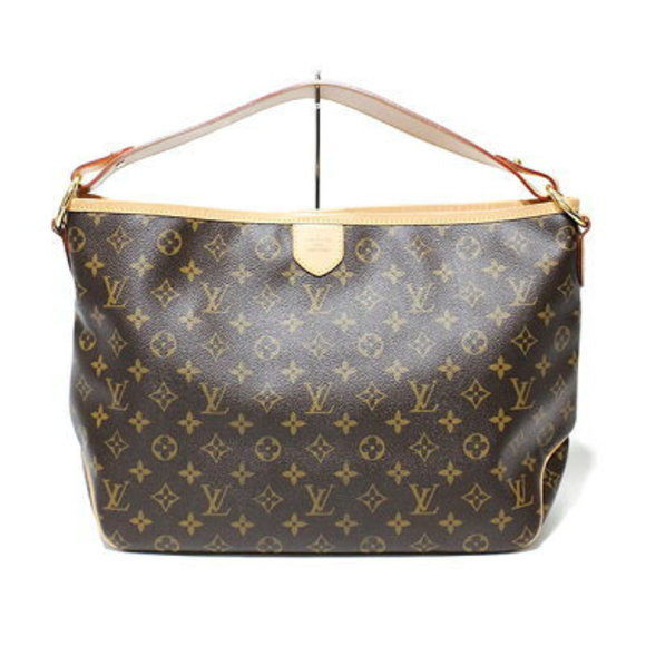 Louis Vuitton Monogram Delightful Shoulder Bag Brown Business s - Picture 1 of 4